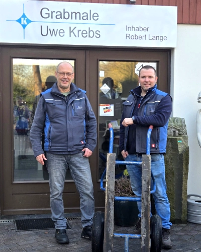 Robert Lange und Rainer Fischer